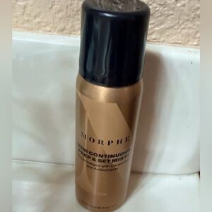 🍄6/$26 Morphe mini continuous mist prep & set travel  1.3 oz NWT